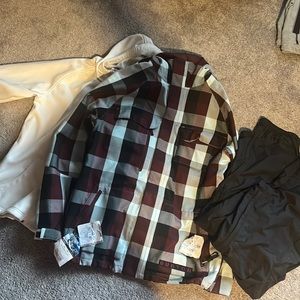 Burton coat + snow pants